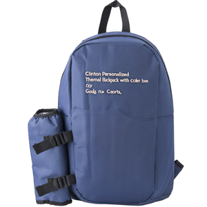 Zaino termico personalizzato Clinton con scomparto frigo per gadget - Product Image 3