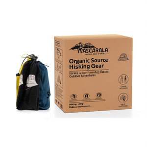 Equipo de Senderismo Sostenible de Origen Orgánico, Sombrero Bob y Bolsa Impermeable, Accesorios Ecológicos para Aventuras al Aire Libre - Product Image 2