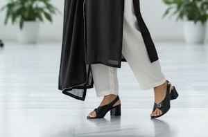 Genuine Leather Roman Flat <b>Sandals</b> for Women Soft White Bottom Woven Leather Lightweight Rubber Insole for Summer - Product Image 3