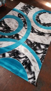 Alfombra Turca Moderna, Tejida en Turquía, Fabricada en Gaziantep, Resistente a las Manchas, de Pelo Alto, de Polipropileno, para el Hogar - Product Image 2