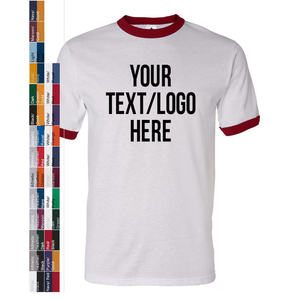 เสื้อยืดริงเกอร์ Next Level พิมพ์ลายตามสั่ง เสื้อยืดริงเกอร์ Next Level แบบยูนิเซ็กซ์ - Product Image 4