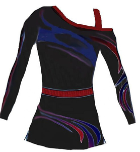 Uniformes de pom-pom girls personnalisés, uniformes de cheerleading OEM, ensembles d'uniformes de cheerleading et de danse avec strass All Star - Product Image 1