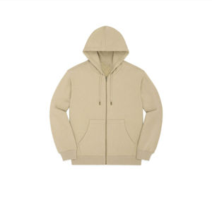 Sudadera con capucha informal con cremallera para invierno, ropa de uso diario, cómoda y elegante, sudadera con cremallera completa, ajuste cómodo, duradero - Product Image 1