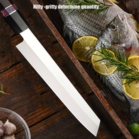 Couteau de Chef Damas Moderne Personnalisé en Gros, Professionnel, Fait Main, Compatible Lave-Vaisselle, Ambidextre, Lame Fixe Tranchante, OEM
