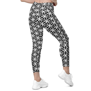 OEM mujeres ropa deportiva de cintura alta mallas de compresión personalizada transpirable mujeres gimnasio cintura elástica mallas de yoga - Product Image 4