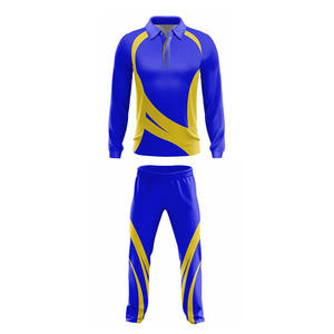 Nouvelle conception d'équipe de maillot de cricket de sport entièrement fait à la main personnalisée impression par sublimation nouvel uniforme de cricket avec numéros personnalisables - Product Image 1