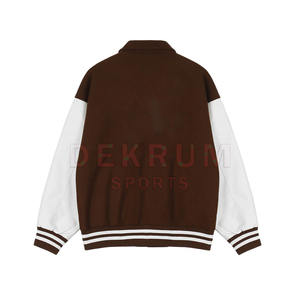 Chaqueta Letterman de Lana con el Mejor Diseño 2026 para Hombre, Logotipo Personalizado, Ecológica, Nueva Moda de Invierno, Cuello Alto, Talla XXL - Product Image 5