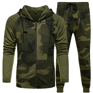 Survêtements unisexes surdimensionnés unis en polaire de haute qualité sweat-shirt et pantalons de survêtement ensembles de jogger ensemble de 2 pièces ensemble de sweats à capuche pour hommes vierges - Product Image 1