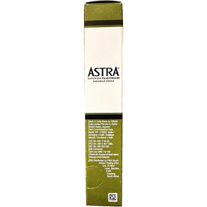 ใบมีดโกนแพลตตินัมสแตนเลส Astra Superior ผู้ส่งออกขายดี คุณภาพสูง - Product Image 3
