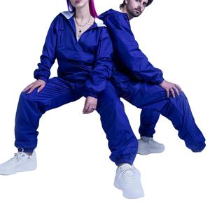 Survêtement décontracté à capuche en nylon moyen pour unisexe, vêtements de sport élégants, options OEM - Product Image 5