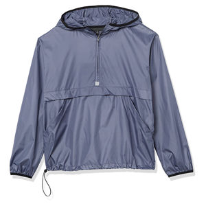 Chaqueta acolchada OEM con cuello levantado y cremallera para hombre, diseño personalizado, cortavientos de retazos, exterior, impermeable, informal - Product Image 1