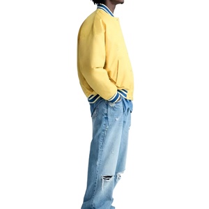 Meilleures ventes de vestes universitaires pour hommes Impression personnalisée Col montant antibactérien à la mode Vêtements de plein air veste d'hiver - Product Image 5