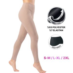 Leggings Deportivos de Cintura Alta para Mujer, Tejidos con Rayas, Elásticos, Hasta el Tobillo, Antibacterianos y Ecológicos - Product Image 5