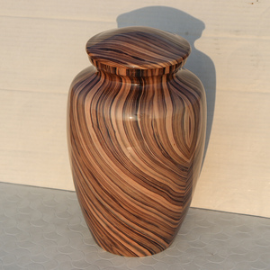 Urnas Funerarias Decorativas de Aluminio Texturizado Hechas a Mano, Urnas de Cremación Ecológicas Personalizadas para Adultos, Venta al por Mayor - Product Image 4