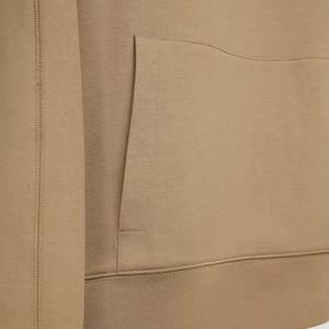 Otoño básico algodón mezclado cuello con capucha producto hombres básicos algodón mezclado sudaderas con capucha y sudaderas - Product Image 4