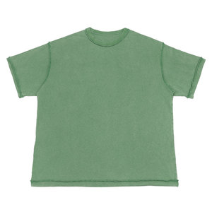 เสื้อยืดผู้ชายผ้าฝ้ายฟอกสีกรดเสื้อยืดวินเทจโอเวอร์ไซส์ - Product Image 6