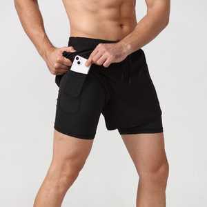Verano al aire libre hombres gimnasio deporte correr Joggering pantalones cortos para hombres entrenamiento atlético baloncesto pantalones cortos hombres - Product Image 5