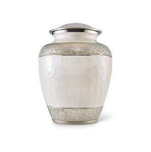 Urnas de cremación funeraria hechas a mano de latón, urna conmemorativa de recuerdo de Metal de Calidad exclusiva, uso para cenizas humanas y de mascotas - Product Image 2