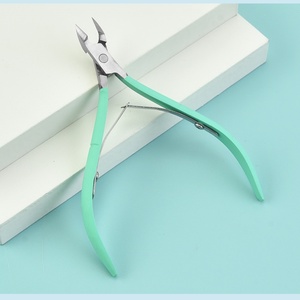 Gran oferta, pinza para cutículas de acero inoxidable, alicates de piel muerta de pico de doble punta - Product Image 5