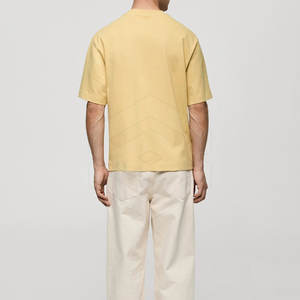 Camiseta de gran tamaño de alta calidad, camisa fácil de usar para hombres, camiseta ligera, camisa de Color personalizada, ropa informal, camisetas de gran tamaño - Product Image 2