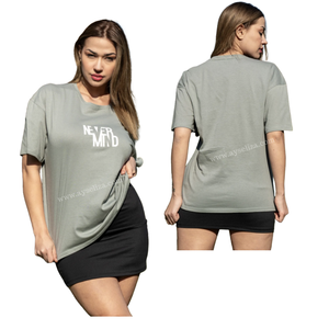 Camisetas Casuales Extra Grandes para Mujer de Fábrica Turca, Algodón Turco Cómodo, Estampadas, Colores Sólidos, Bordado, OEM, ODM, Venta al por Mayor - Product Image 1