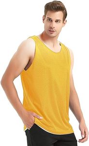 Débardeur pour hommes personnalisé Style personnalisé avec capuche col couleur unie taille XL vêtements de sport en coton et polyester utilisation de salle de sport d'été - Product Image 5