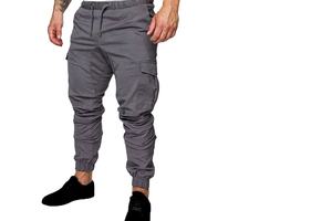Oem Customized logo Design <b>Trousers</b> Multi-pocket Pants Sweatpants <b>Men</b> Pants - Product Image 2