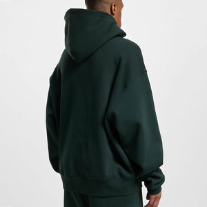 Venta al por mayor de alta calidad de encargo de mezcla de algodón Mock cuello sudadera Unisex Oversize Mockneck Pullover - Product Image 2