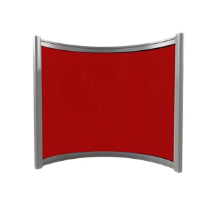 400W Curved Portable Infrared Room <b>Heater</b> with Ventilation Function, Compact Design and Efficient Heating for <b>Small</b> Interiors - Product Image 1