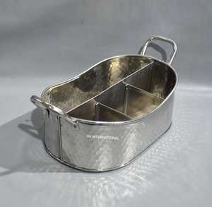 Tapa de cubo de hielo en forma de barco de acero inoxidable para exteriores, manijas duraderas resistentes al óxido para mantener bebidas, barbacoas frías, fiestas en la playa - Product Image 3