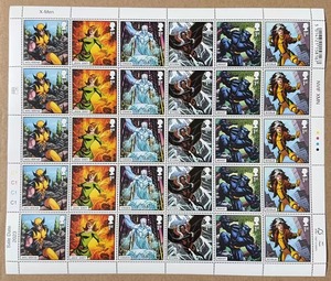 Timbres-poste autocollants de première classe du Royaume-Uni, souvenirs postaux britanniques, timbres anglais - Product Image 4