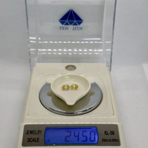 พลอยแซฟไฟร์พลอยสีเหลืองธรรมชาติทรงรีที่สวยงามสีเหลืองสวยงามและคู่แซฟไฟร์เจียระไนโดยใช้ความร้อน - Product Image 1