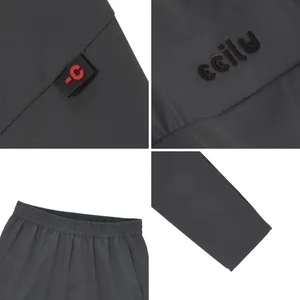 Pantalones deportivos informales para hombre, cintura media, ajuste holgado, ciudad minimalista, elástico, transpirable, patrón recto, uso diario, ropa activa - Product Image 6