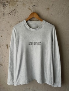 T-shirt ample de haute qualité pour homme, respirant, rétro, coupe carrée, manches longues, coupe courte, tricoté 100% coton pour homme - Product Image 2