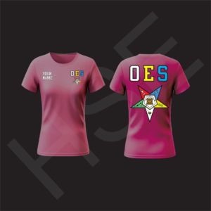 T-shirt pour femmes OES, design feu multicolore, mode décontractée, style streetwear - Product Image 6