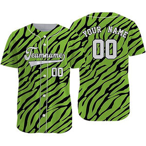 Diseño Gratuito, Sublimación Total, Jersey de Béisbol en Blanco, Jersey de Béisbol Personalizado para Hombre - Product Image 3