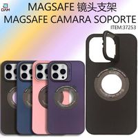 Support magnétique en plastique DAM pour appareil photo avec lumière d'appoint compatible MagSafe pour iPhone 15 Pro, stabilisateur intelligent pour prise de vue stable