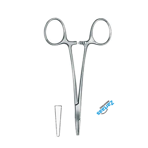 Portaagujas HALSEY de Acero Inoxidable de Alta Calidad, 13 cm, Mandíbulas Lisas, Fabricante de Instrumentos Quirúrgicos - Product Image 3