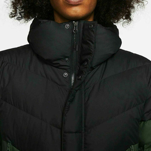 2024 chaqueta acolchada de invierno bordada personalizada para hombre, Abrigo acolchado cálido a prueba de viento con cuello levantado Vintage sólido, salida de fábrica - Product Image 5