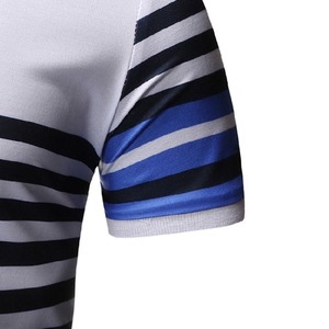 Camiseta de Poliéster Lisa de Color Sólido con Logotipo Personalizado Promocional, Camisetas 100% Algodón, Camisetas Polo para Hombre - Product Image 5