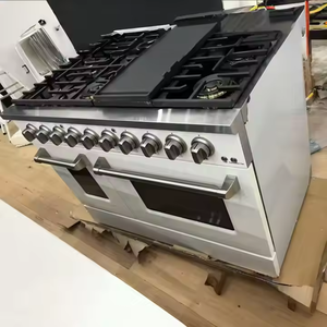 Venta de Fábrica: Horno Independiente de Lujo Personalizado de 48 Pulgadas, Estufa de Gas de 7 Quemadores, Horno de Alta Calidad para Restaurantes Comerciales - Product Image 4