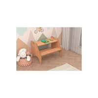 Table d'activités en bois de style moderne Nossy Bureau d'étude pour enfants pour l'école et la maison Fait à la main en Turquie pour bébés et enfants