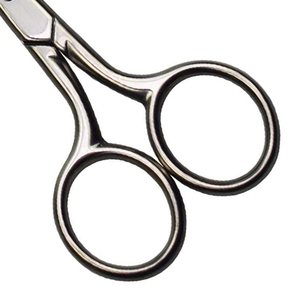 Ciseaux pour le nez/les oreilles de qualité chirurgicale, lames courbées, pointe aiguë, acier inoxydable, coupe des poils du nez - Product Image 6