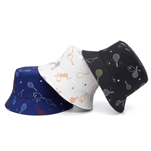 Chapeau seau d'été à large bord et à dessus plat pour l'extérieur, visière en coton velours, logo personnalisé, broderie conçue pour la pêche décontractée, vente en gros - Product Image 2