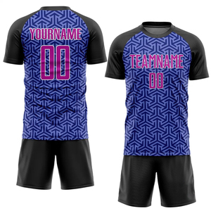 Venta al por mayor ropa deportiva sublimación 100% poliéster fútbol uniforme Jersey fútbol camiseta dos piezas hombres conjuntos Club desgaste balones - Product Image 3
