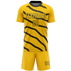 Maillots de football personnalisés par sublimation - Personnalisation complète, couleur unie, logo personnalisé, design unisexe, 100% polyester, impression par transfert thermique - Product Image 2