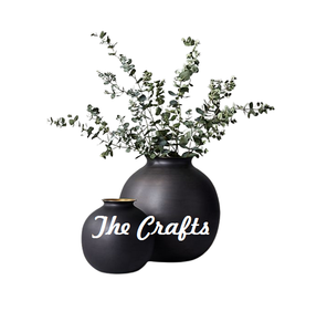 Florero de flores artificiales martillado de latón, Juego de 2 floreros de diferentes tamaños para accesorios de decoración de boda - Product Image 3