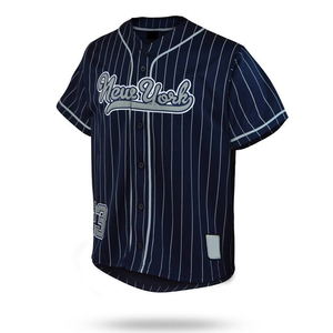 Custom Baseball Jersey Men's Short Sleeve Striped 23 Breathable Sublimated Regular Fit All Seasons Apparel - Product Image 2