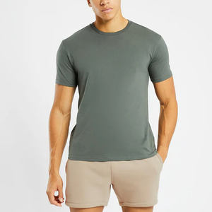 Camiseta Personalizada para Hombre, 180g, 100% Algodón, Cuello Redondo, Manga Corta, Estampada, Corte Holgado, Estilo Formal, Tejida, Precio Competitivo para Verano - Product Image 2