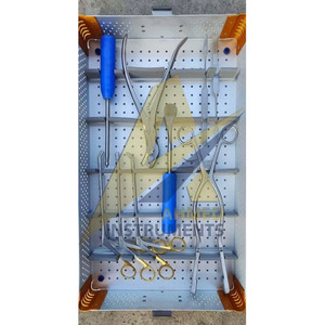 SUAVE SURGICAL INSTRUMENTS Juego de instrumentos de laminectomía de columna vertebral de 18 piezas con caja de esterilización - Product Image 3